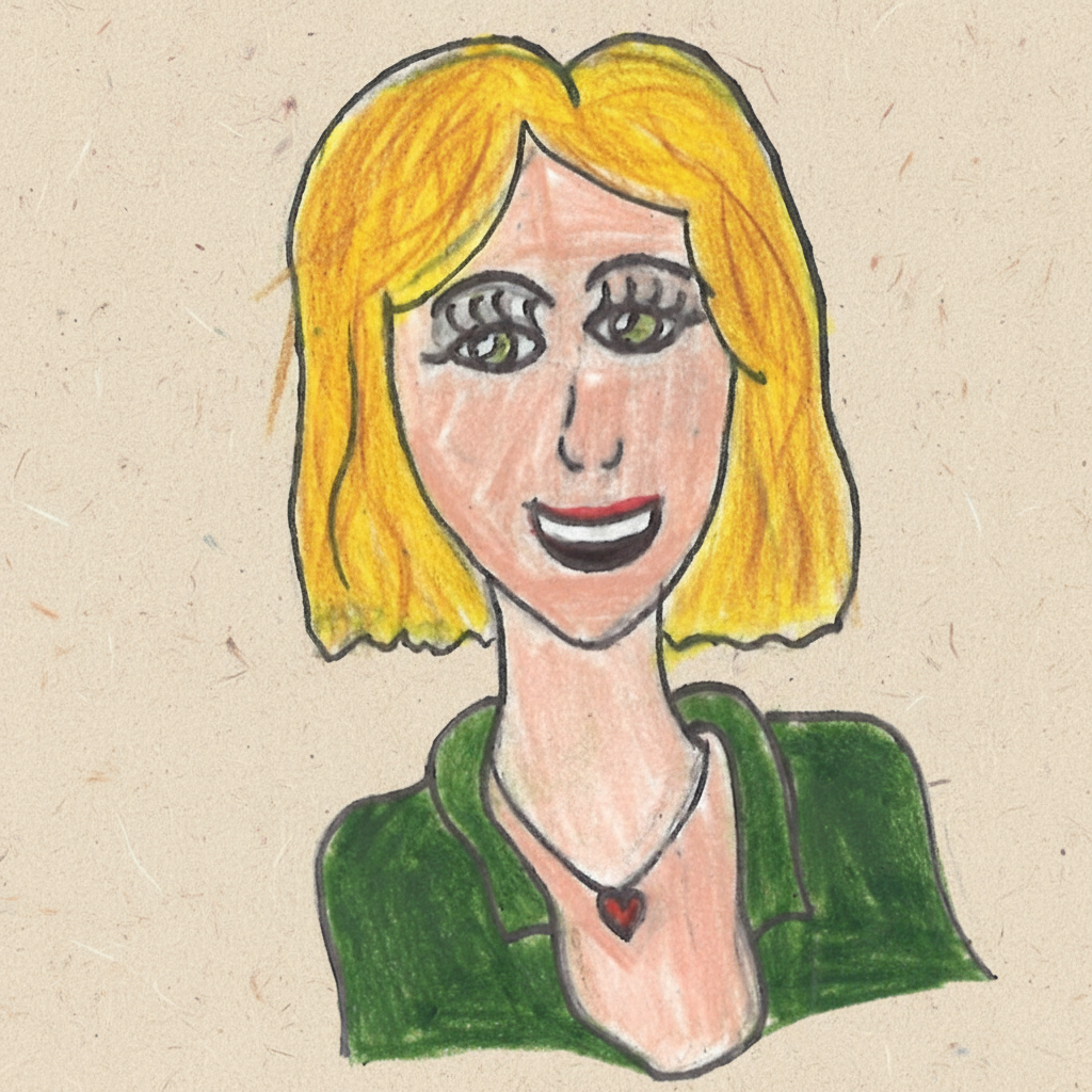 Porträtzeichnung von Dr. Silke Oswald