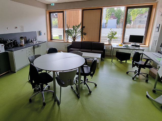 Teamraum Erdgeschoss